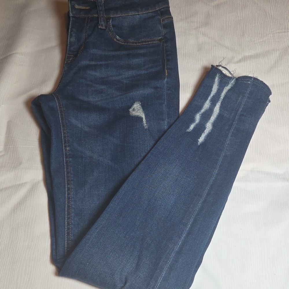 PEOPLE LIBERATION JEANS,SZ 3. - Picture 7 of 8